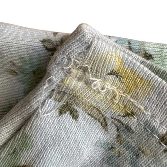 VTG Milk and Honey Blue Floral Set 2PC long Sleeve Top Pants 4T - Picture 2 of 6